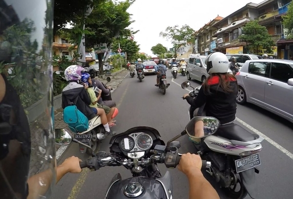 motorbike riding in bali